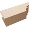 Ekena Millwork 6in. W x 8in. H x 20in. L Ridgewood Woodgrain TimberThane Rafter Tail, Primed Tan RFTUR06X08X20RIDRCPR - alternate 5